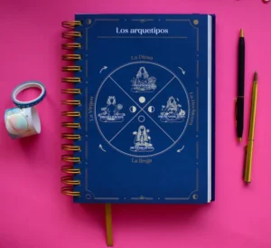 Un planner con las fases del ciclo menstrual